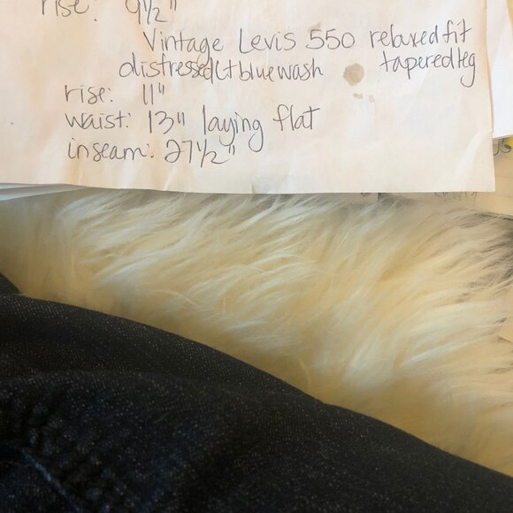 Vintage 80s Levi’s 550 relaxed fit  distressed - Picture 10 of 10